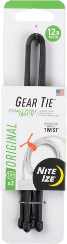 Miniatura 8 de Nite IZE Gear Tie Original Paquete de 2 Fabricado en EE.UU