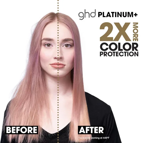 Miniatura 4 de ghd Platinum+ Styler - Plancha plana de 1 pulgada, herramienta profesional de peinado de cerámica para cabello más fuerte, más brillo y más