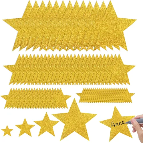 Miniatura 8 de Starboling 90 piezas de cartón de estrella de cine, 3 estilos de alfombra roja, recortes nocturnos para tablón de anuncios, decoración de fiesta