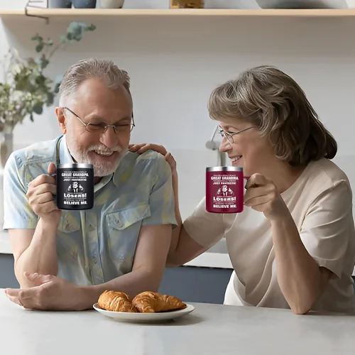 Miniatura 6 de Abledn Regalos de Navidad para el Abuelo - Taza Divertida Regalos de Cumpleaños del Abuelo - Regalo para Abuelos de Nieta Nieto - Regalo