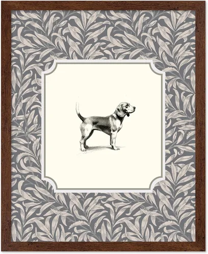 Miniatura 43 de Poster Master Póster Vintage de Cocker Spaniel Inglés - Impronta Retro de Perro - Arte Floral - Arte de Cachorros - Arte para Amantes de Animales