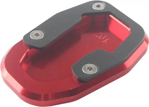 Miniatura 6 de Soporte lateral antideslizante para ampliar almohadilla para DUCATI DESERT X 2022-2023 Rojo
