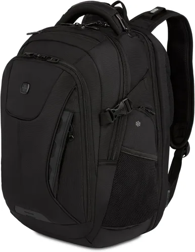 SwissGear 5358 USB ScanSmart Mochila para Portátil de 16", Negro, Grande