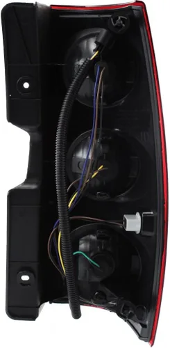 Miniatura 2 de KarParts360 Para 2007 2008 2009 2010 2011 GMC Yukon XL 1500 montaje de luz trasera lado del conductor con bombillas sustituye a GM2800204 25841507