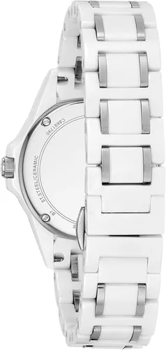 Miniatura 3 de Bulova Ladies' Marine Star 'Series L' 3-Hand Day Date Quartz Diamond Ceramic Watch, Sapphire Crystal, 100M Water Resistant, Mother-of-Pearl Dial