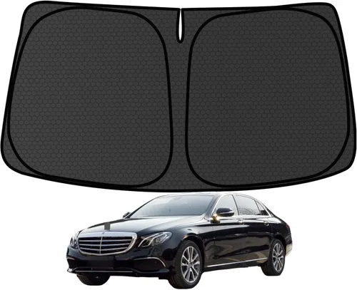 Miniatura 135 de Civic - Parasol para parabrisas Honda Civic 2022-2024 2025 (no para Honda 2022 Sport), visera frontal gruesa plegable 1:1, mantiene tu automóvil más