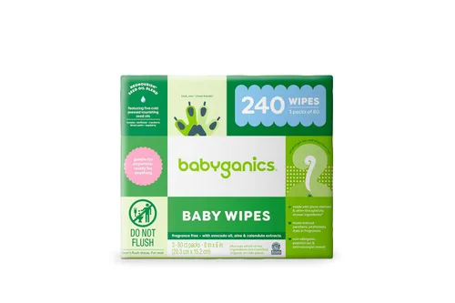 Miniatura 8 de Toallitas Babyganics húmedas para bebé, sin perfume, el envase puede variar