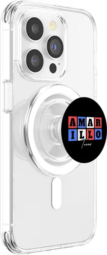 Miniatura 3 de Amarillo Texas Travel Vacation Souvenir PopSockets MagSafe PopGrip para iPhone