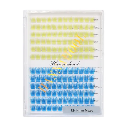 Miniatura 26 de 12 filas - Bandeja grande con pestañas postizas mixtas de 8, 10, 12, 14, 16 mm / mixtas de 14, 15, 16 mm / mixtas de 14 mm - 16 mm / mixtas de 18-20