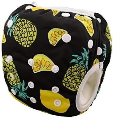 Miniatura 2 de Babygoal Baby Swim Diapers Reusable Adjustable Washable Swim Underwear Fits 0-3T Baby Boys and Girls Gifts and Swimming Lessons