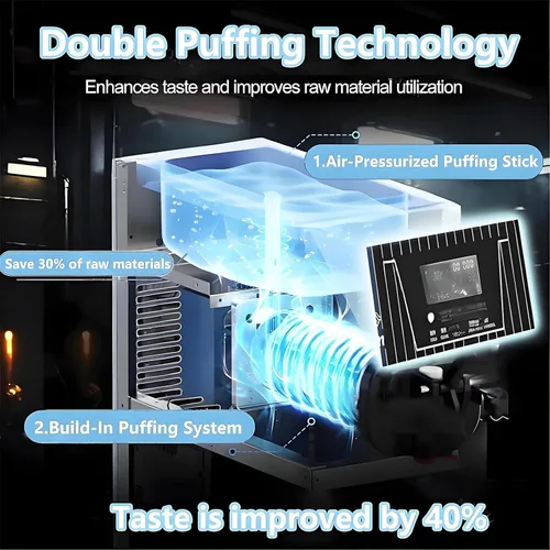Miniatura 6 de Commercial Ice Cream Maker for Home, Countertop Ice Cream Maker 2.5L/3.5L Capacity, with Auto Clean Function Produces 80-100 Sticks Per Hour