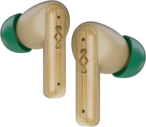 Miniatura 11 de Auriculares inalámbricos House of Marley Little Bird con controles táctiles, micrófono incorporado, 24 horas de reproducción con estuche, carga