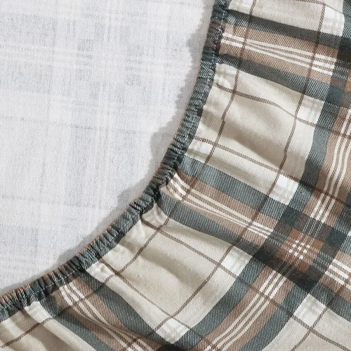 Miniatura 4 de Eddie Bauer - Sábanas de franela tamaño completo, algodón antibolitas y resistente a las arrugas, suaves al tacto para comodidad en todas
