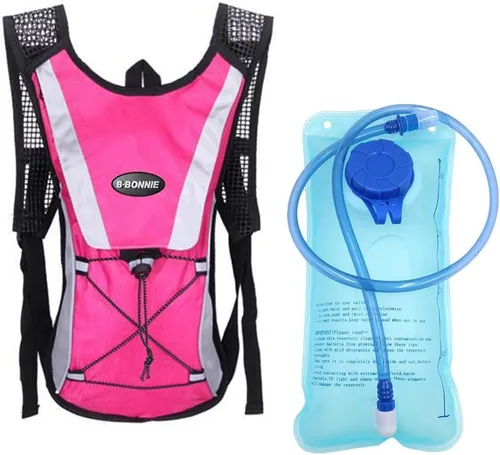 Miniatura 17 de Monvecle - Mochila de agua con vejiga para andar en bicicleta /Senderismo, escalar + 2L Bolsa de hidratación