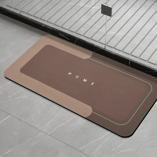 Miniatura 26 de Housego Tapete mágico de baño absorbente, alfombra de secado rápido, tapete mágico de baño antideslizante, alfombra de piso con respaldo de goma