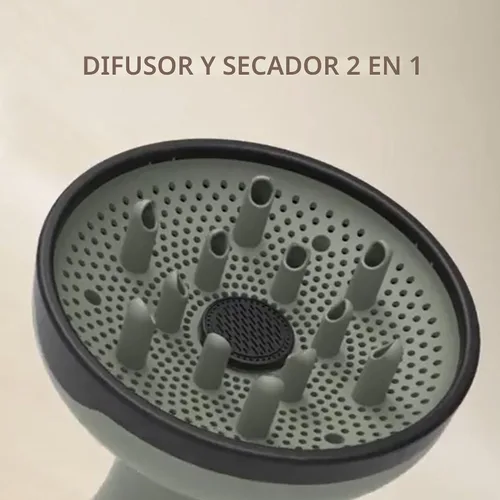 Miniatura 2 de Stylecraft Sage Collection - Secador de pelo difusor para cabello rizado, generador de iones para rizos sin encrespamiento
