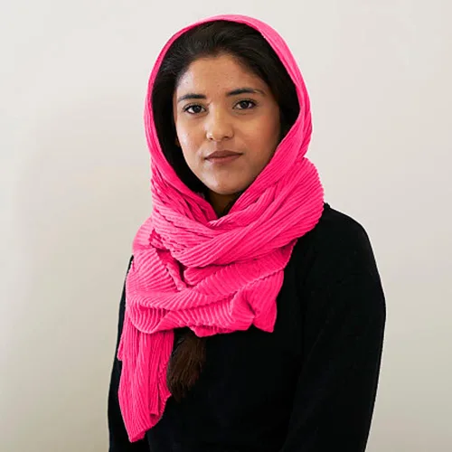 Miniatura 6 de Hijab - Bufanda de cabeza musulmana de color sólido para mujer, bufanda larga de algodón, bufanda ligera de gasa