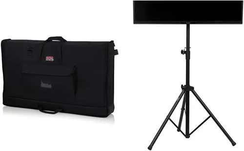 Miniatura 19 de Bolsa de transporte doble acolchada de nailon Gator Cases para transportar (2) pantallas LCD, monitores y televisores de entre 19" - 24
