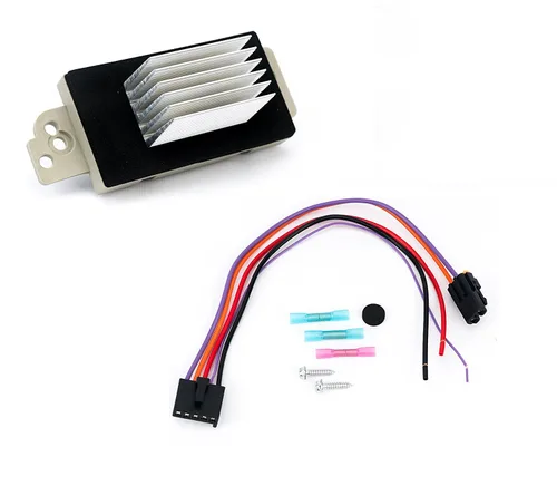 Miniatura 11 de Resistencia del ventilador del motor HVAC - Relé del calentador AC - Reemplaza 973-020, 68004241AA, 5012212AA, 4720278 - Compatible con vehículos