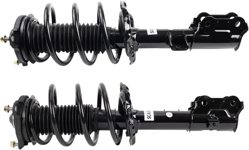 Miniatura 329 de TRQ Conjunto de Amortiguador y Resorte Delantero Cargado con Resorte Helicoidal Pre-ensamblado Compatible con Jeep Cherokee Limited AWD 14-22 Sin