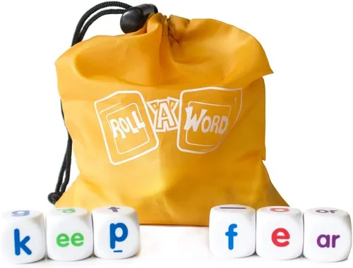Miniatura 2 de Junior Learning Roll a Word Desarrollar dados de ortografía y formación de palabras, Multi