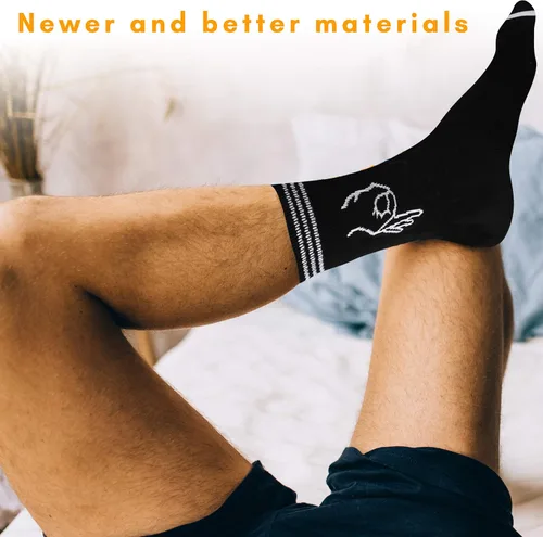 Miniatura 5 de Circle Game Meme Dress Socks Novelty Funny Socks Groomsmen Socks Crazy Socks Crew Socks