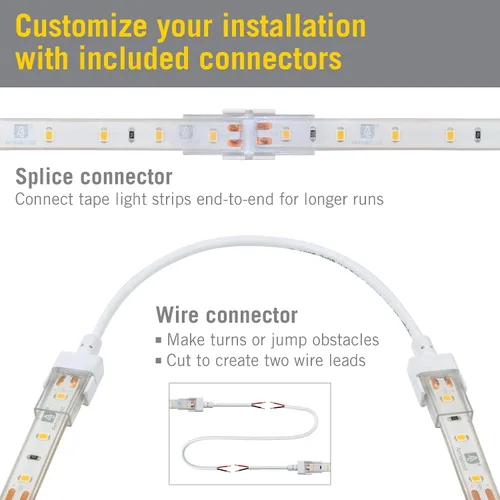 Miniatura 7 de Armacost Lighting RibbonFlex Pro 135410 - Cinta de luz blanca cálida (2700 K), 60 LEDs/M, 8.2 ft, 24 V