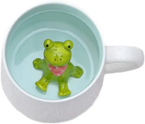 Miniatura 5 de ZaH Taza de café con diseño de animales de dibujos animados, regalo de cumpleaños de Navidad para niños y niñas, vaca