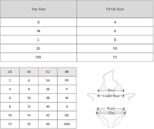 Miniatura 2 de ZAFUL - Traje de baño estilo bikini de dos piezas con cuello redondo y tiro alto para mujer