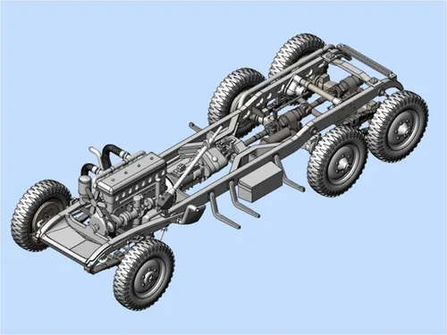 Miniatura 5 de ICM Modelos G4 1939 Producción Coche alemán con kit de construcción de pasajeros