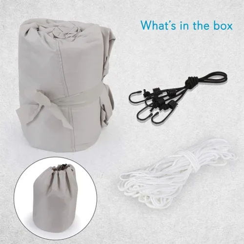 Miniatura 4 de Pyle PCVHP442, funda impermeable para pontón, tela de calidad naval 300 denier poliéster. Funda duradera, protege contra todo tipo de agua. Se