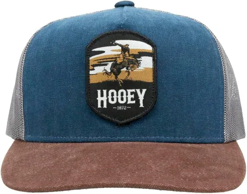 Miniatura 4 de HOOEY Cheyenne - Sombrero de malla ajustable con cierre de presión para camionero