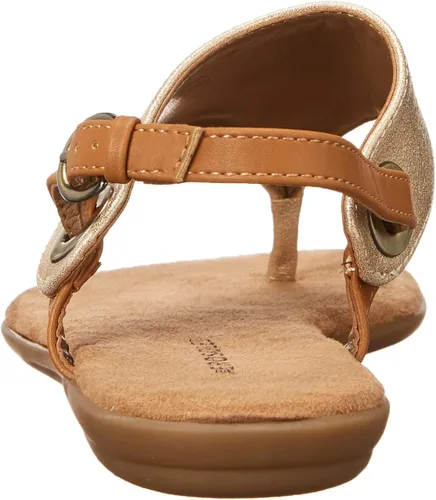 Miniatura 3 de Aerosoles Chanclas Conchlusion para mujer, dorado metálico, 7.5