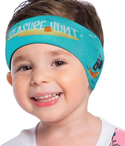 Miniatura 16 de MoKo Diadema de natación para niños y adultos, linda diadema Swinmmers para mantener el agua fuera, impermeable, banda de protección para los oídos