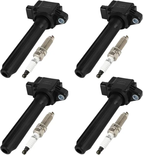 Miniatura 45 de SCITOO 6 bobinas de encendido con 6 bujías de iridio para Ford para Lincoln Expedition Explorer F50 V6 MKS MKT Navigator BL3Z-12029-C UF-646 E1146