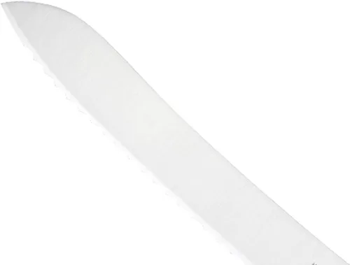 Miniatura 2 de Mercer Culinary Millennia Color Handle Cutlery Cuchillo de Pan Descentrado de 9 Pulgadas (Borde Ondulado) Marrón