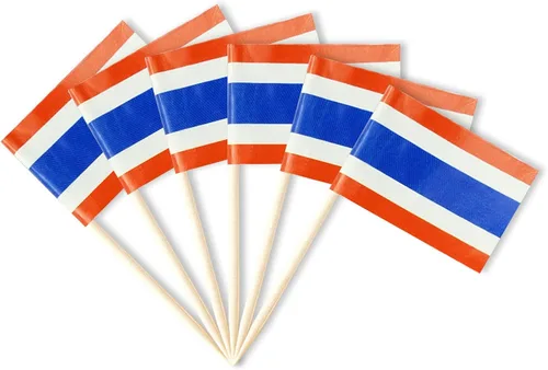 Miniatura 7 de Palillos de dientes pequeños con bandera australiana para aperitivos de fiesta, cupcakes, pasteles y comida, perfectos para vacaciones nacionales