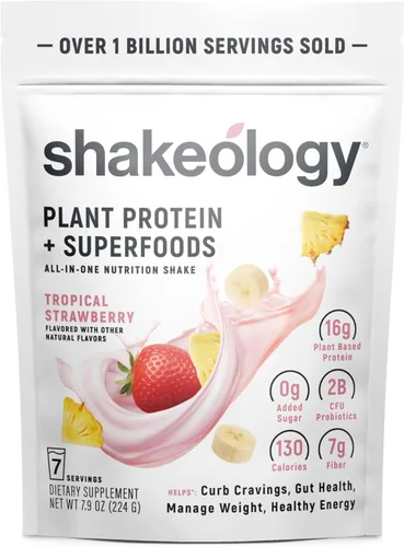 Miniatura 12 de BODi Shakeology - Mezcla de polvo de proteína a base de plantas de azúcar añadida, batido sin gluten con vitaminas y minerales, ayuda a apoyar