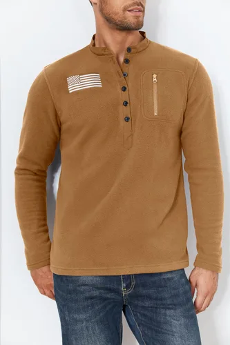 Miniatura 2 de Beotyshow Chaqueta de forro polar táctica para hombre, suave, cálido, con cremallera de un cuarto