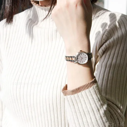 Miniatura 5 de Orient RN-WG0415A iO Ladies Metal Natural & Plain Solar Reloj Enviado desde Japón, Moderno
