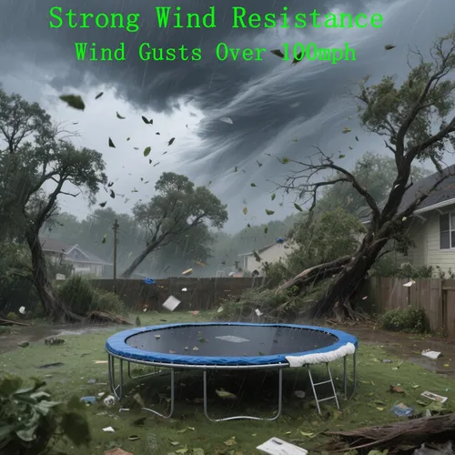 Miniatura 5 de Estacas de viento para trampolín de 16 pulgadas, 3/8 pulgadas de diámetro, resistentes en forma de U, estacas de valla para suelo, kit de anclaje