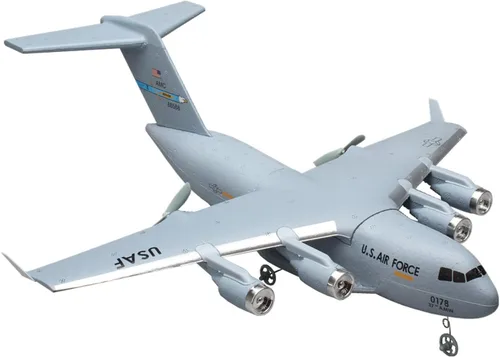 Miniatura 3 de Avión RC, avión de control remoto listo para volar, avión RC de 2 canales C17, avión de control remoto para niños, adultos, principiantes