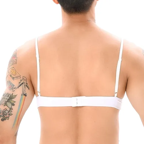 Miniatura 5 de ABAFIP Ropa interior de encaje para hombre, brasier floral, con lazo, cintura baja, bragas transparentes, bikini, ropa de dormir