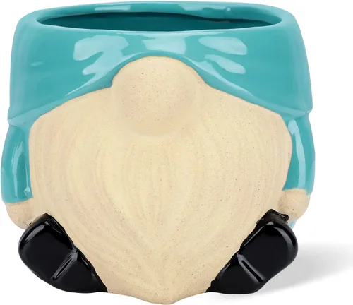 Maceta de Cerámica de 6 Pulgadas Macetas para Plantas de Interior y Exterior Macetas para Flores Maceta para Plantas Suculentas Maceta de Mediados