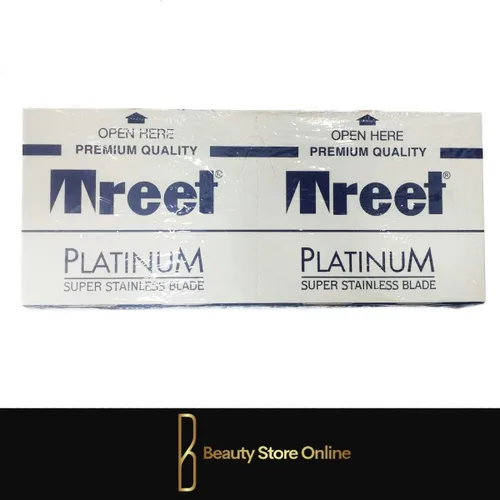 Miniatura 2 de Treet Cuchillas de afeitar Platinum Super Stainless de doble filo, (100 cuchillas)