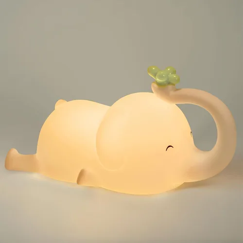 Miniatura 10 de Luz nocturna de oso para guardería, lámpara de noche de bebé recargable de silicona suave con atenuación de 3 niveles, control táctil, temporizador
