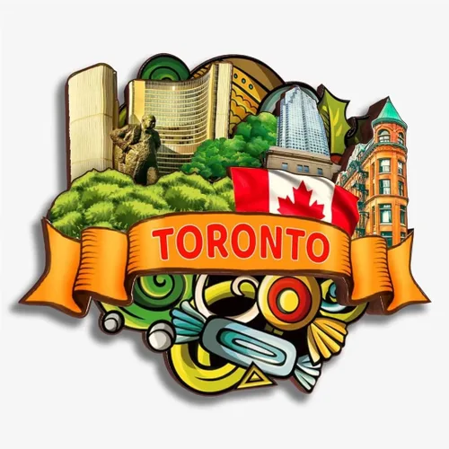 Miniatura 9 de Victoria Canada - Imán de madera para nevera, colección 3D, madera 3D, hecho a mano, recuerdos de la ciudad, imán para nevera, decoración del hogar