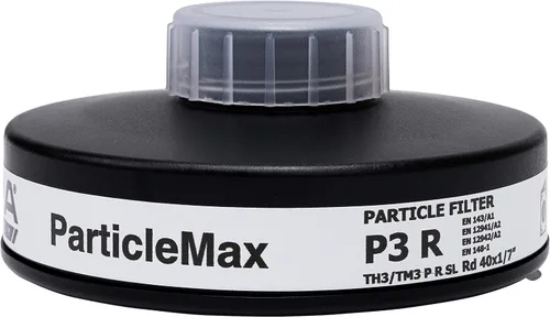Miniatura 2 de MIRA Safety - Filtro de Máscara de Gas Único de 40mm - Filtros de Respirador de Aire - Vida útil de 20 años