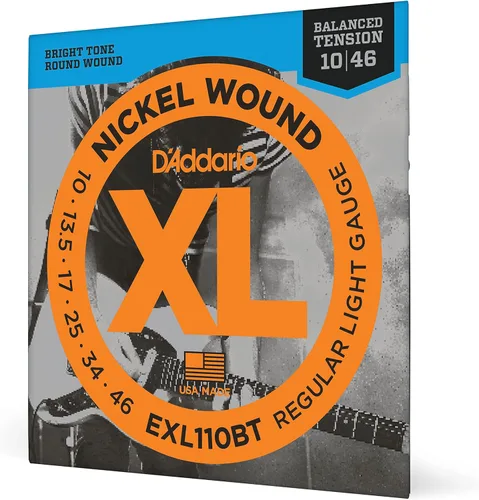 Miniatura 33 de D'Addario XL EXL115-10P - Cuerdas de níquel para guitarra eléctrica de 6 cuerdas, entonación perfecta, sensación consistente, durabilidad fiable