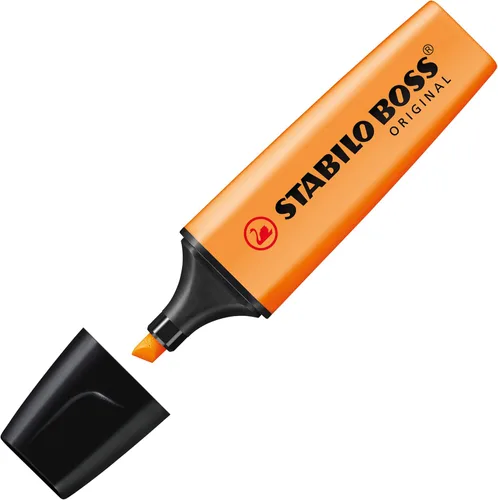 Miniatura 4 de Resaltador STABILO BOSS ORIGINAL - Paquete de 10 unidades, color naranja